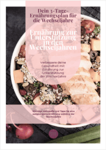 Powerjahre Wechseljahre Ernährung Energie